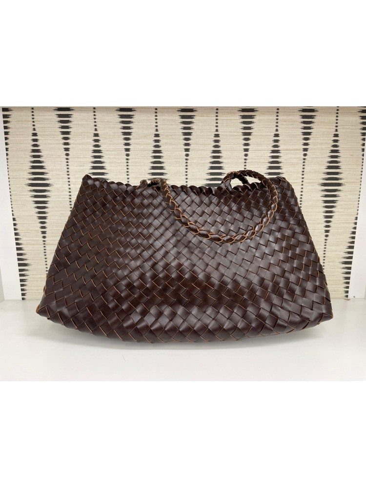 Bolso de piel trenzado Palermo