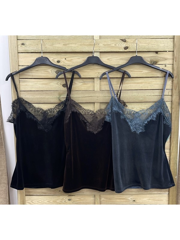 Lencera de terciopelo Lia