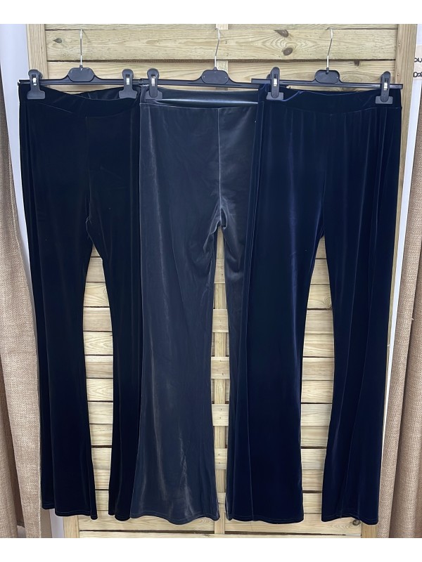 Pantalon campana terciopelo Carmen