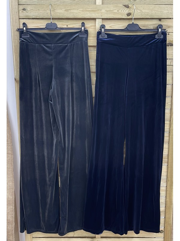 Pantalon recto terciopelo Carmen