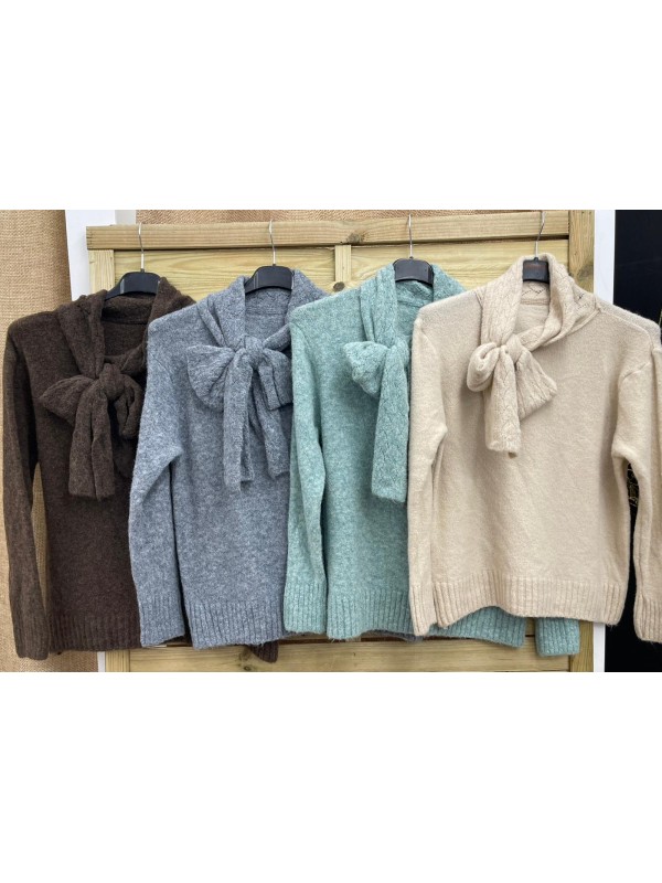 Jersey con lazada calada