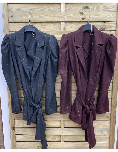 Traje de chaqueta brillito