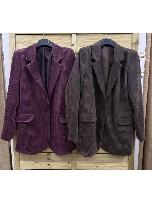 Chaqueta de pana Iris