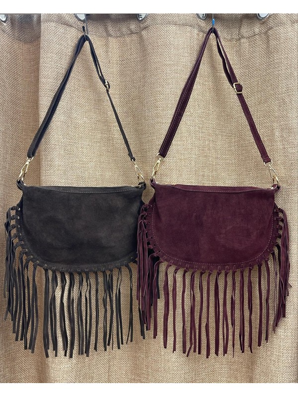 Bolso con flecos Padua