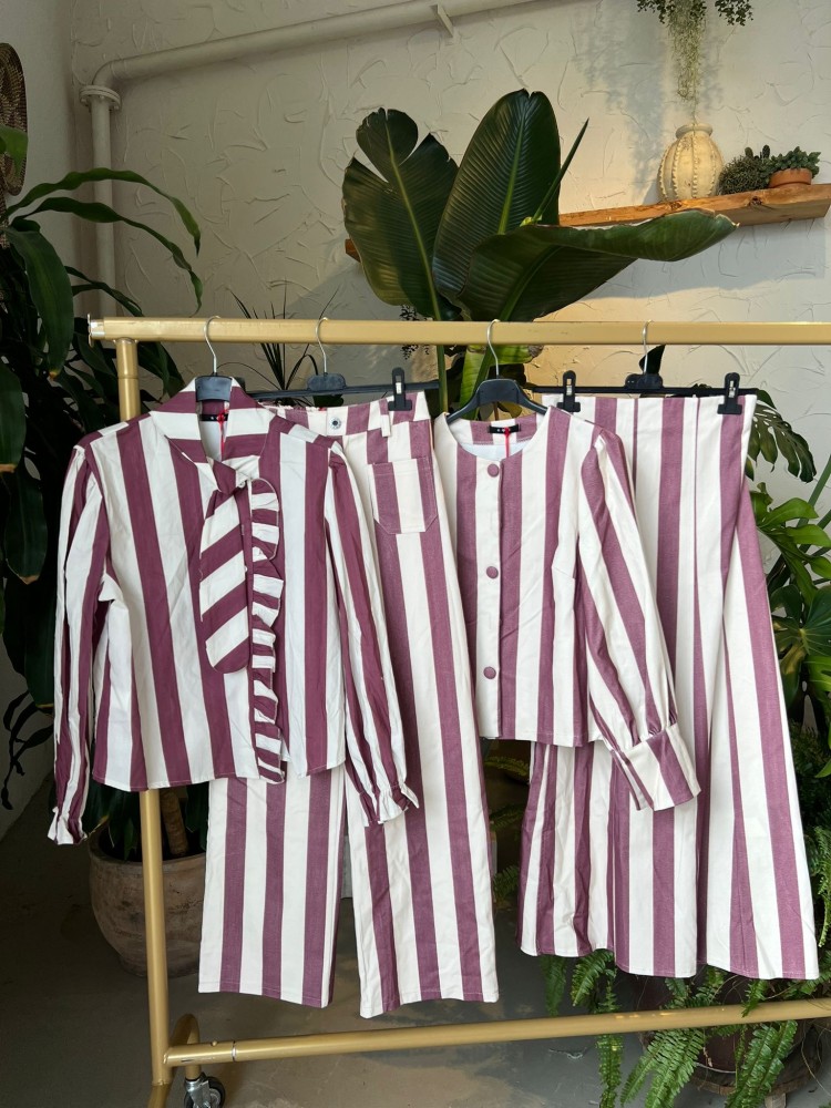 Chaqueta/ Sobrecamisa rayas Málaga