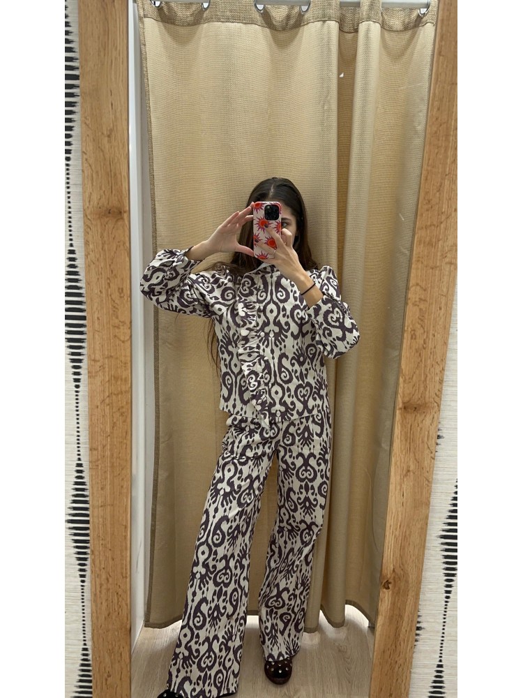 Camisa Carlota volante