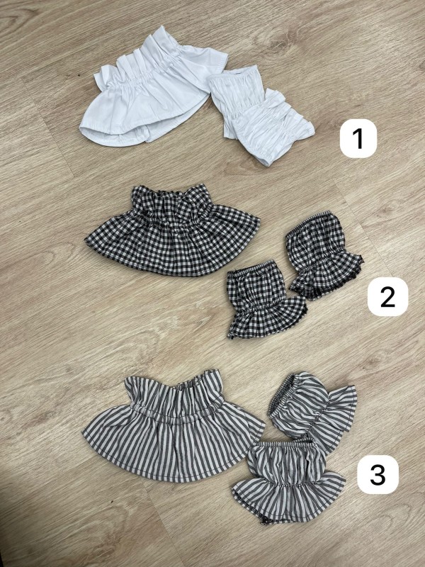 Conjunto de cuello y puños