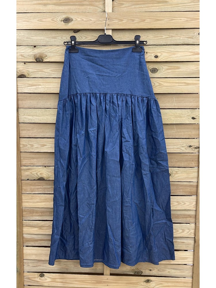 Falda vaquera Eli corte en cadera