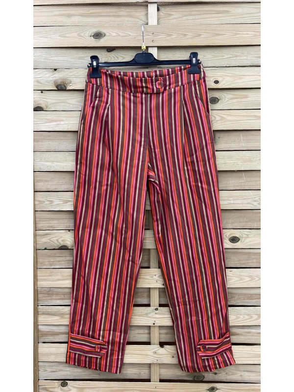 Pantalon Alejandra rayas