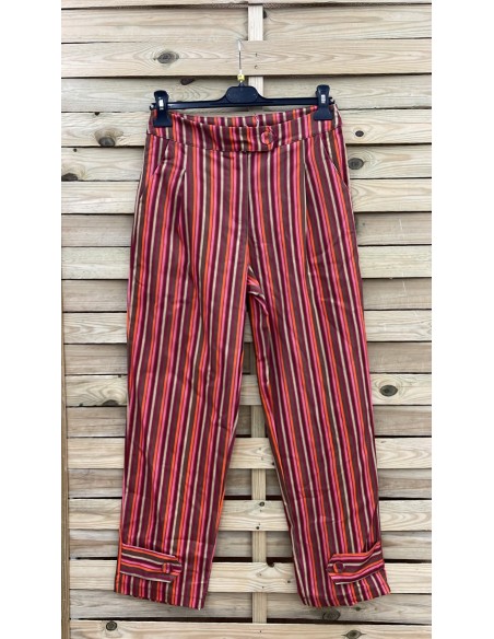 Pantalon Alejandra rayas