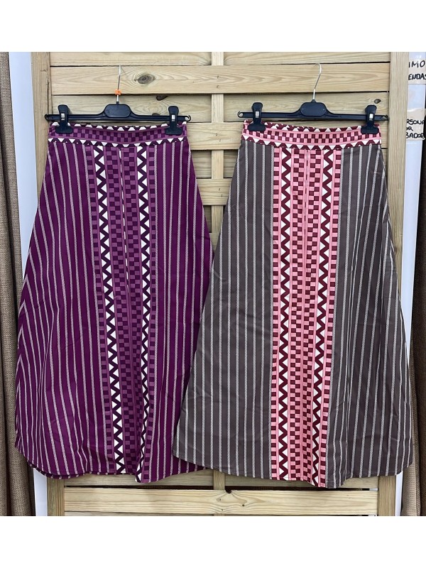 Falda Carmina cenefa central