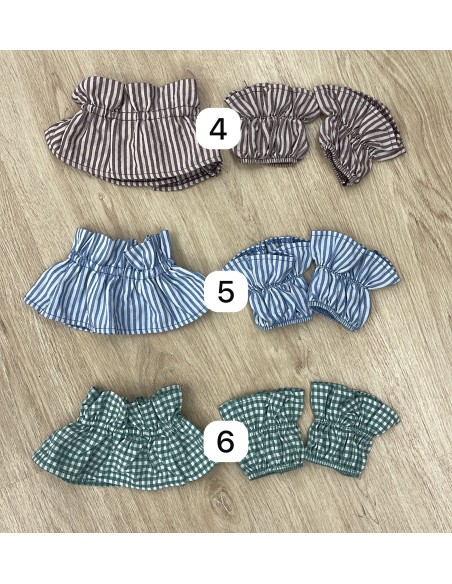 Conjunto de cuello y puños