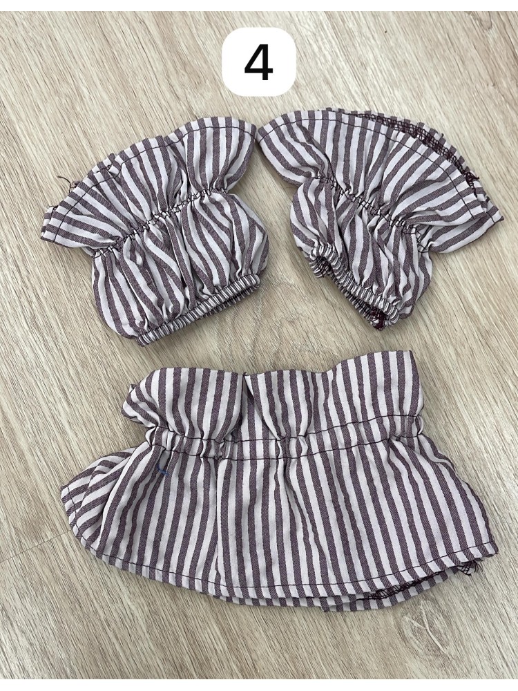 Conjunto de cuello y puños
