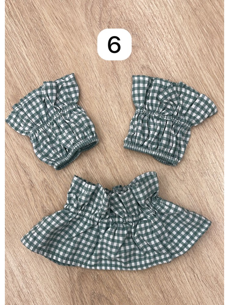 Conjunto de cuello y puños