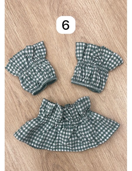 Conjunto de cuello y puños