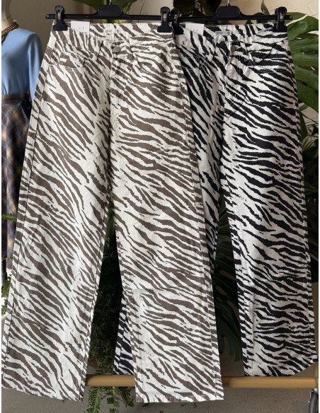 Jeans cebra