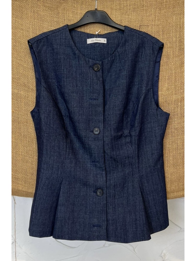 Chaleco vaquero Oliva