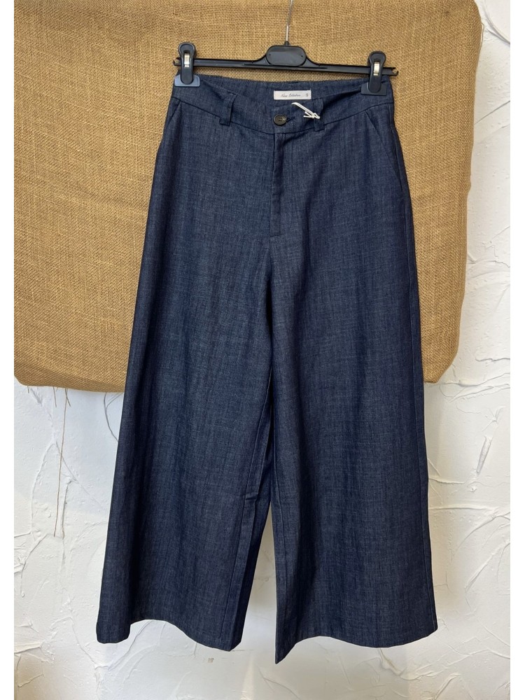 Pantalon vaquero culotte Oliva