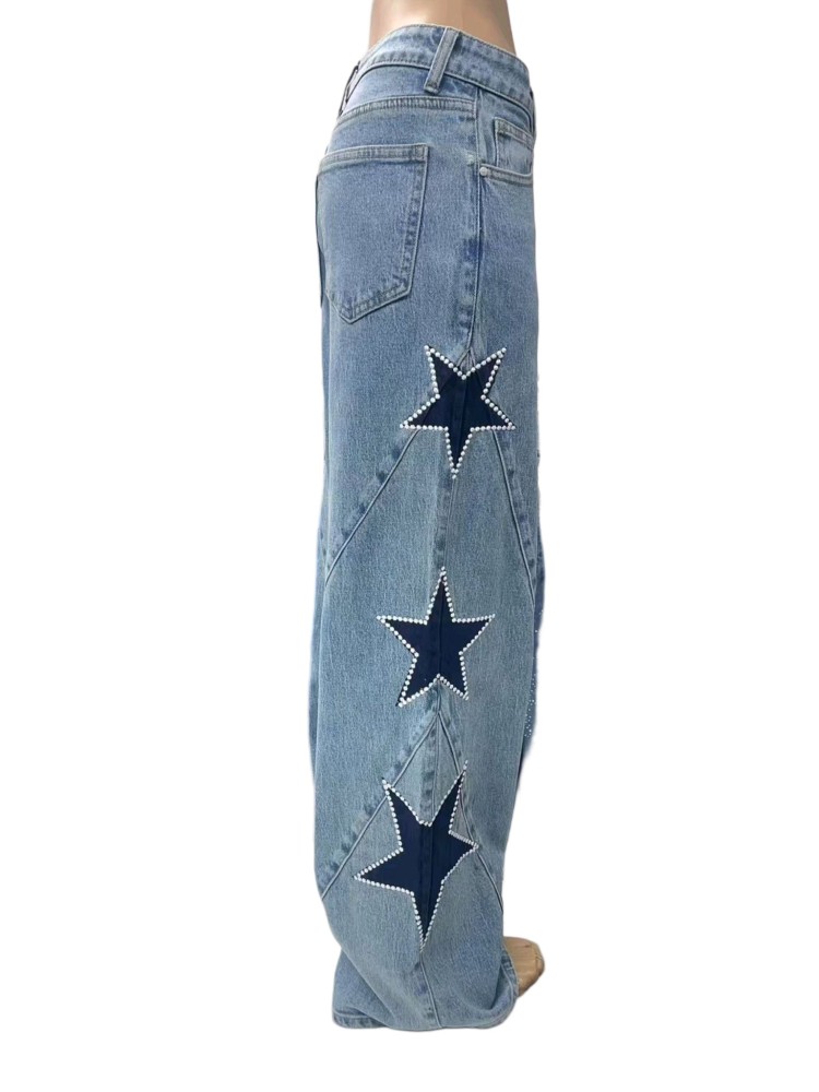 Jeans triple estrella lateral