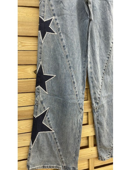 Jeans triple estrella lateral