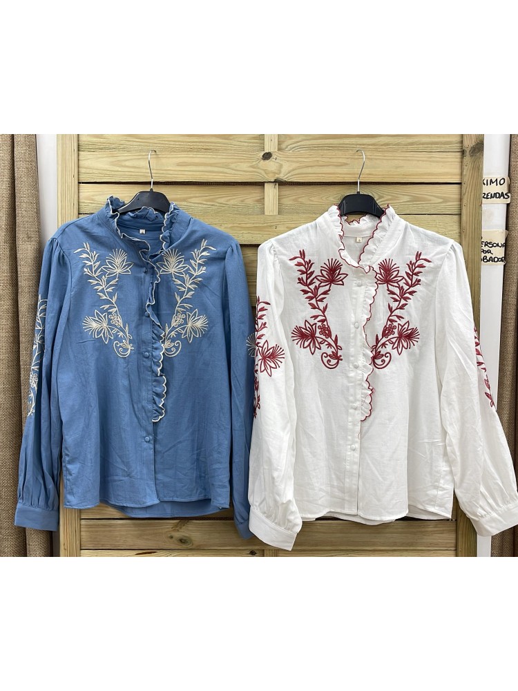 Camisa bordada