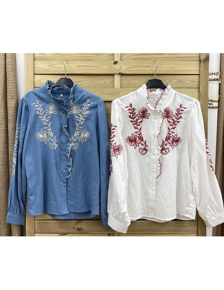 Camisa bordada