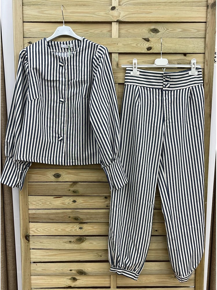 Chaqueta Tana de rayas