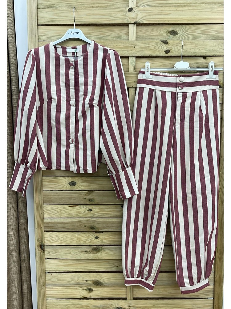 Chaqueta Tana de rayas