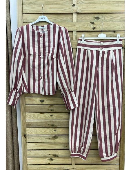 Chaqueta Tana de rayas