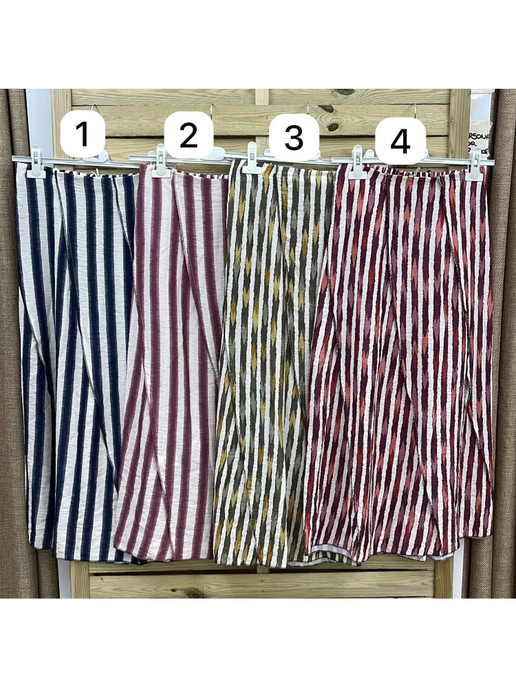 Camisa Marina de rayas con nudo