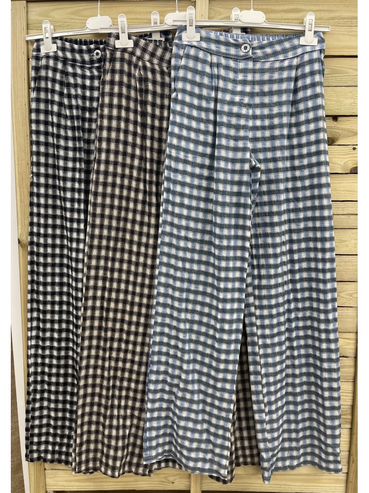 Pantalon vichy Denia