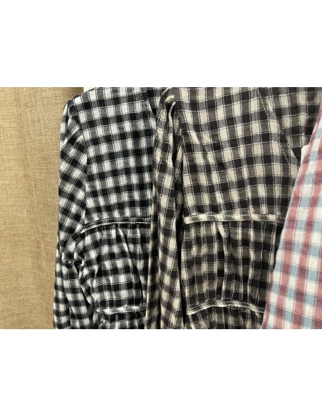 Camisa vichy lazos Denia