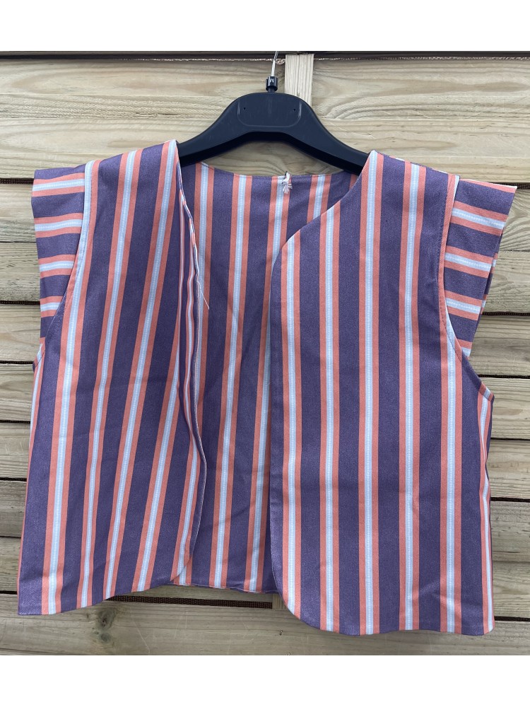 Chaleco de rayas Raquel