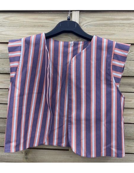 Chaleco de rayas Raquel