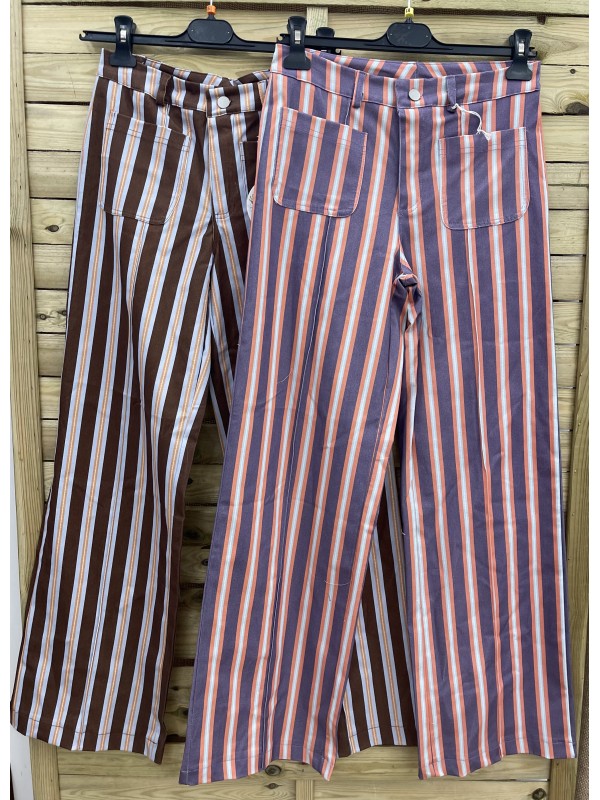 Pantalon de rayas Raquel