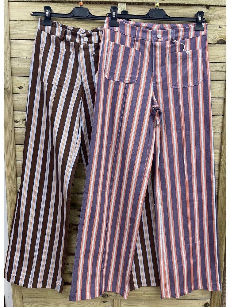Pantalon de rayas Raquel