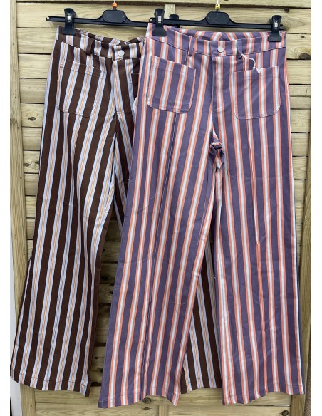 Pantalon de rayas Raquel