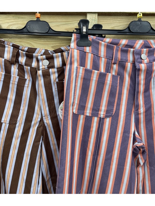 Pantalon de rayas Raquel 2