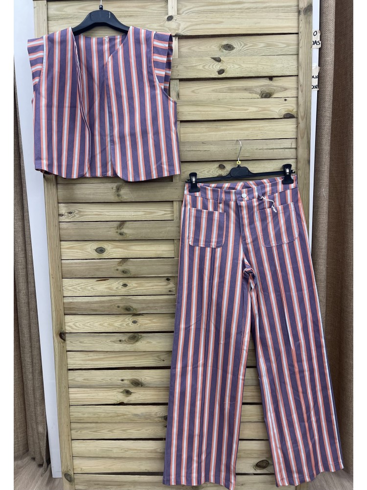 Pantalon de rayas Raquel