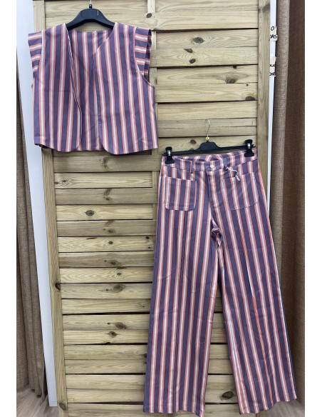 Pantalon de rayas Raquel
