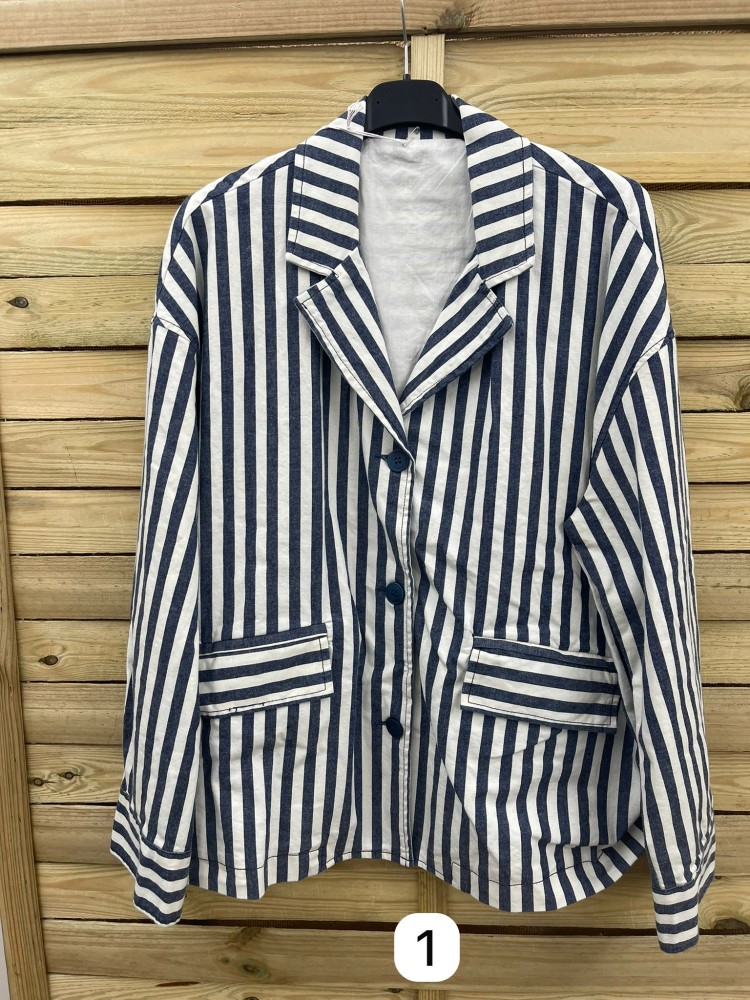 Chaqueta raya marinera