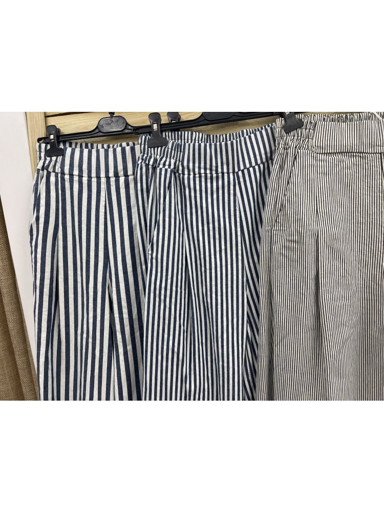 Pantalon raya marinera maxi