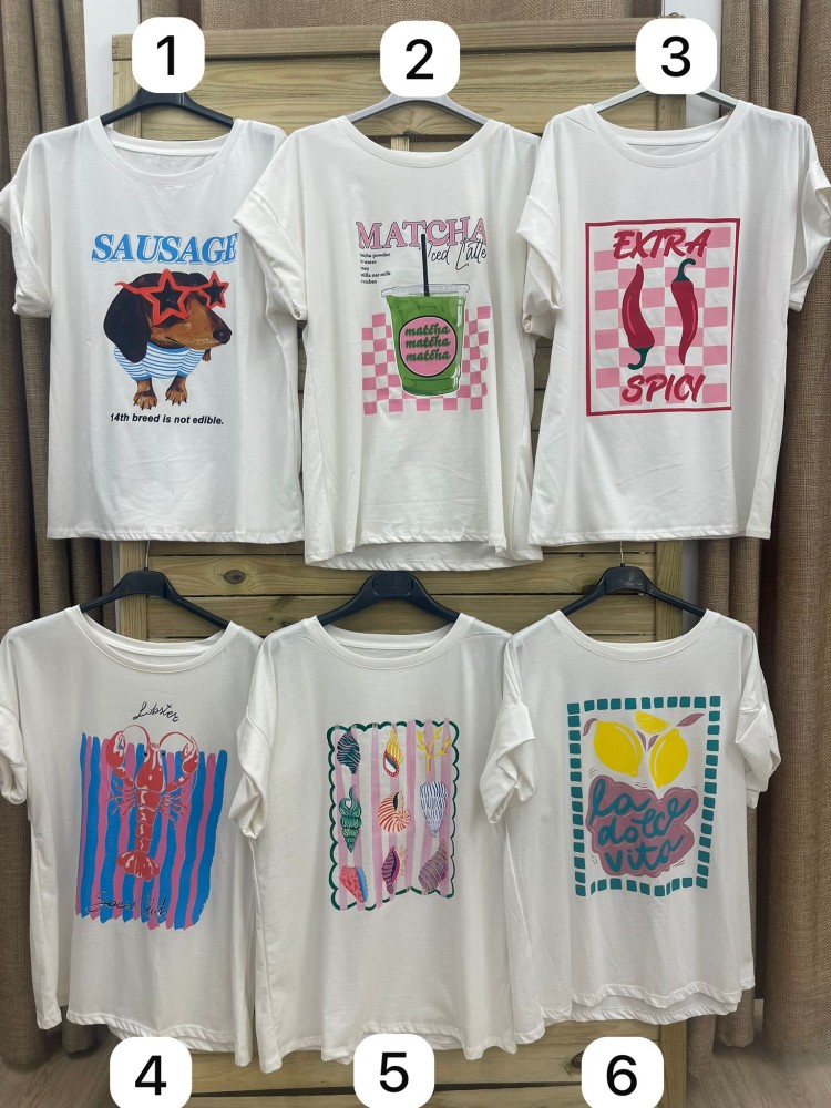 Camiseta divertida fondo blanco