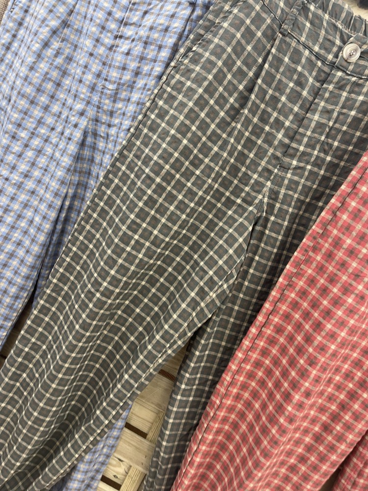 Pantalon Estoril bombacho de cuadros