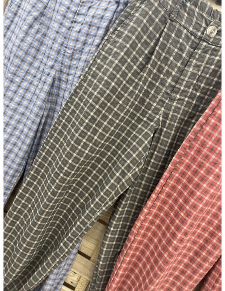 Pantalon Estoril bombacho de cuadros