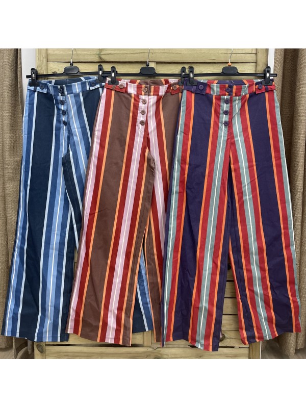 Pantalon Setubal de rayas