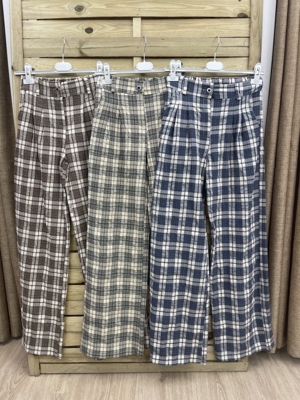 Pantalon cuadros Rocio