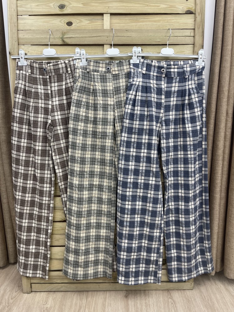 Pantalon cuadros Rocio