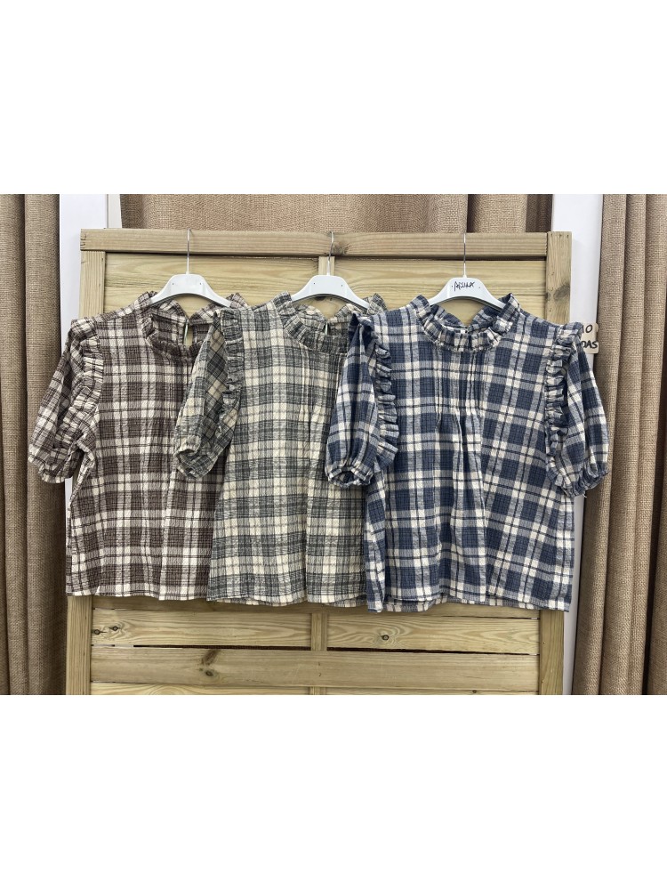 Camisa cuadros Rocio