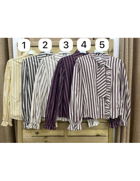 Chaqueta/ Sobrecamisa rayas Teresa con botones